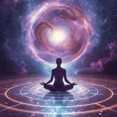 Erleuchtung im Lotussitz