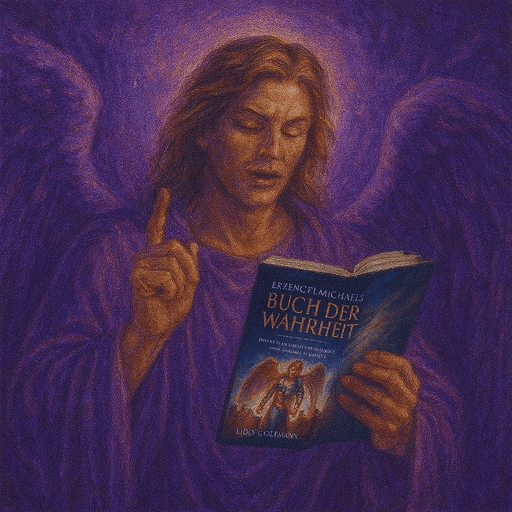Erzengel Michael liest aus seinem Buch der Wahrheit