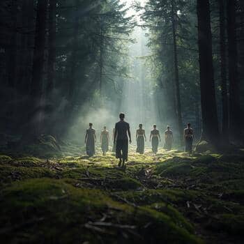 Geh-Meditation bei einem Retreat Urlaub mit den Engeln