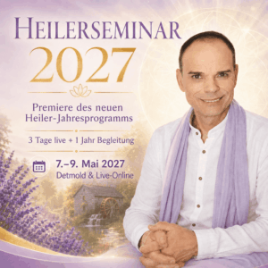 Heilerseminar Heiler Jahresprogramm 2027 mit Udo Golfmann live in Detmold